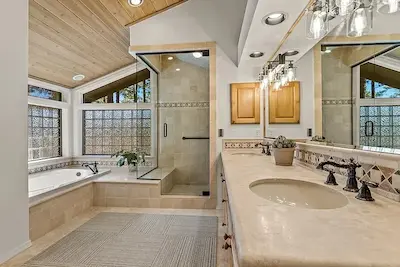 Corner Shower
